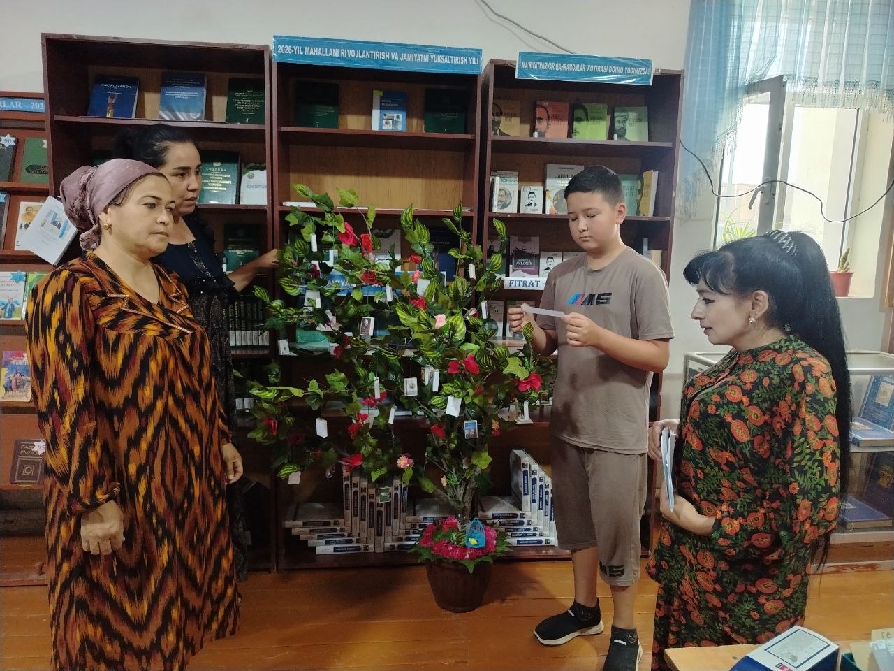 “Kutubxonada yangi loyiha”