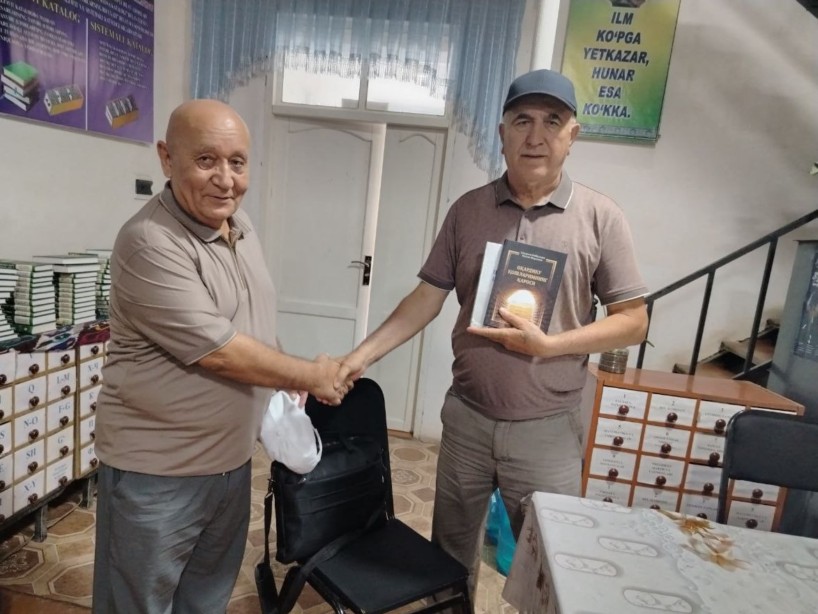 Kutubxonamiz yana bir qimmatli nashr bilan boyidi!