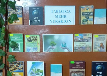 “Tabiatga mehr yurakdan”
