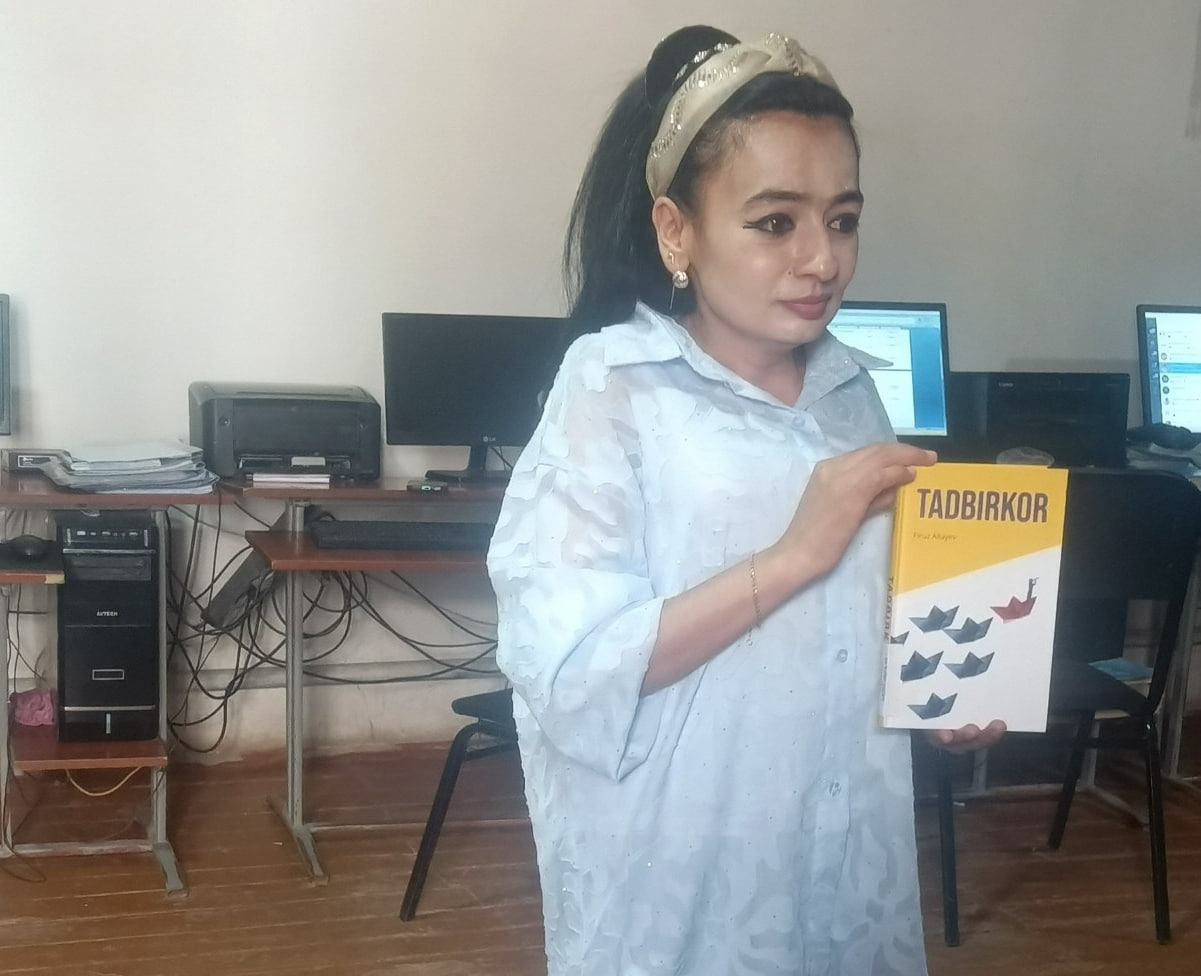 “Kitobxonlik-yosh tadbirkorning muvaffaqiyat kaliti”