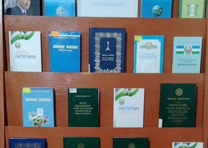 “Huquqiy madaniyat-jamiyat taraqqiyotining asosi”