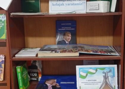 “Yangi O’zbekiston-mustaqil kelajak”